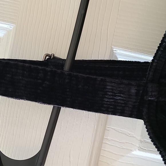 SO BRAND WOMENS JUNIOR PLUS SIZE BLACK CORDOROY JUMPER / PENAFORE DRESS SIZE XXL - Picture 4 of 16